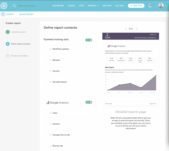 Flywheel Growth Suite Client Reports